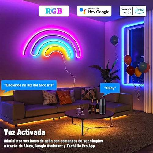 Tiras LED Neon 30M con Control WiFi